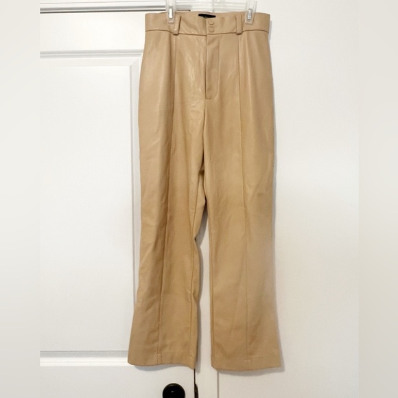 Bardot Polly Faux Leather Pants - Picture 3 of 7